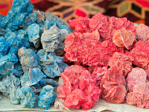 istock Colored desert roses in Tunisia 484169275