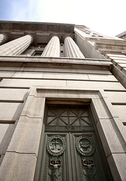 istock Unique doors on old Court House in Winnipeg 484171039