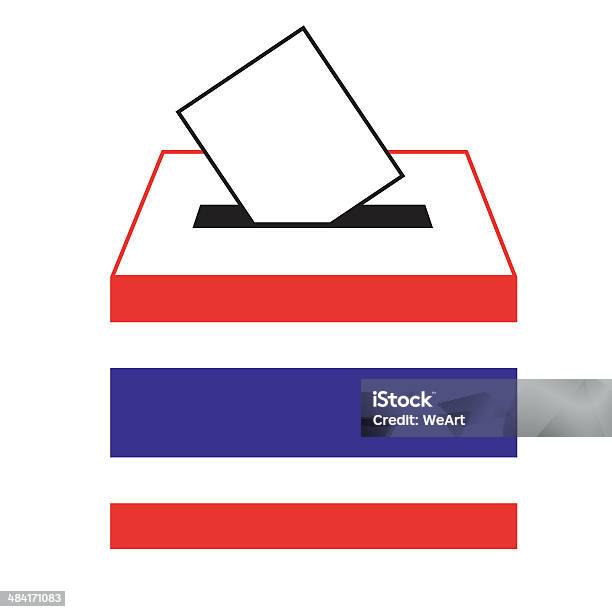 Vetores de Votação Label Em Um Compartimento De Caixa Vetor Ilustração e mais imagens de Bandeira