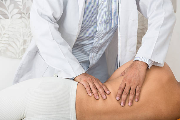 istock Physical Therapist Series: back and waist 484174206