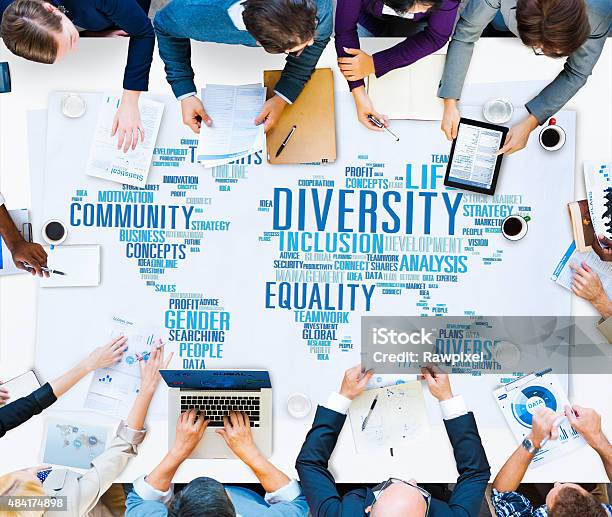 Diversity Community Meeting Business People Concept Stock Photo - Download Image Now