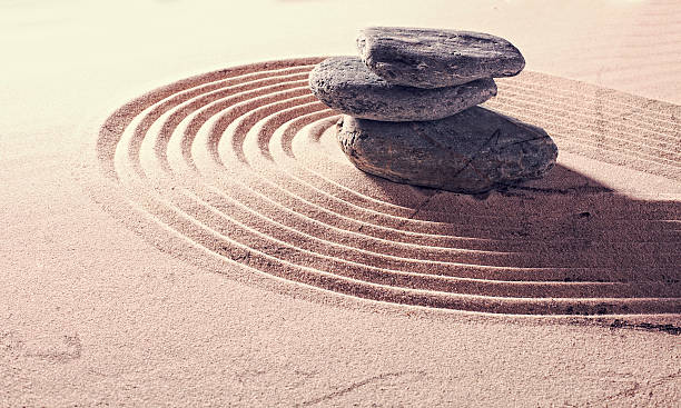 istock contrasted and textured zen still life for retro massage atmosphere 484177634
