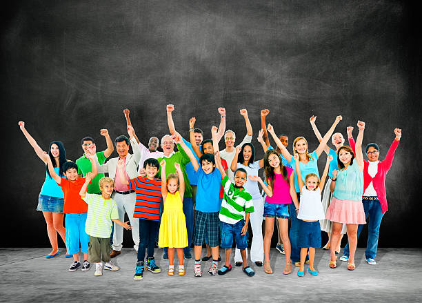 istock Community Togetherness Children Multiethnic Cheerful Happiness C 484183558