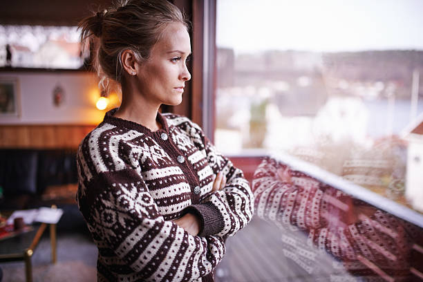 istock Lost in her thoughts for the day 484189263