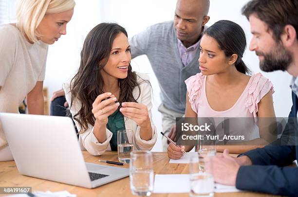 Shes The Boss Around Here Stock Photo - Download Image Now - Adult, African Ethnicity, African-American Ethnicity