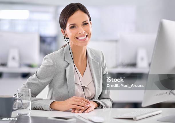 I Find New Satisfaction In My Work Each Day Stock Photo - Download Image Now - Secretary, Receptionist, Women
