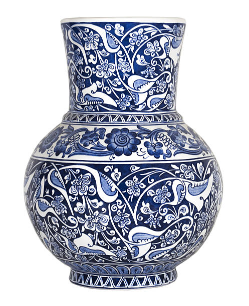 Turkish Ceramic Vase stock photo