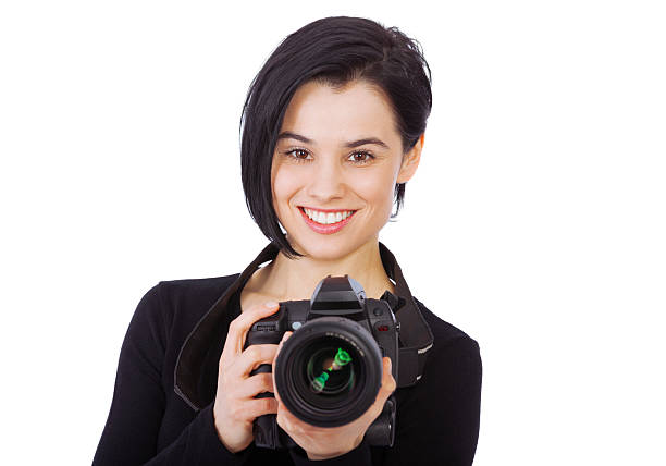 istock Taking snapshots of everything she sees 484193451