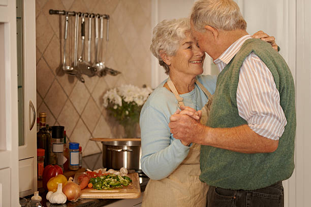 istock Sharing tender moments in the kitchen 484193757