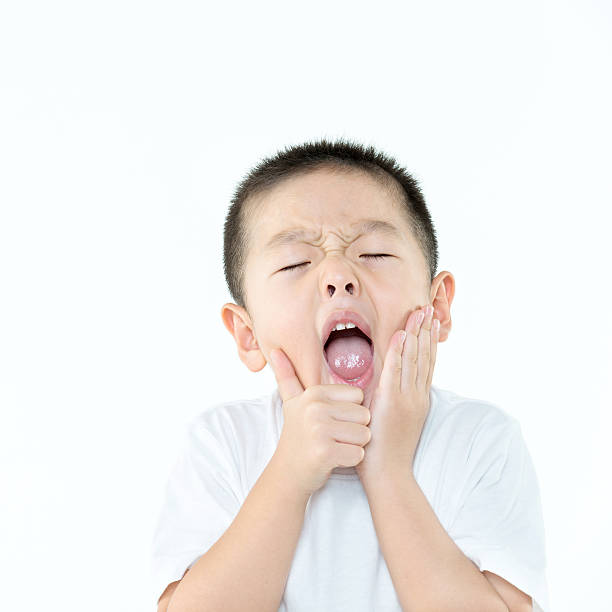 istock Little asian boy unhappy 484194960