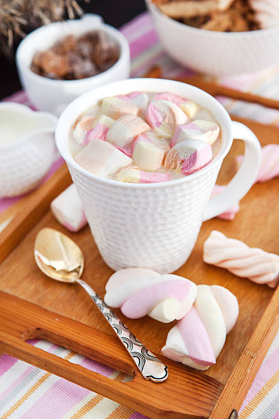 istock Cup of hot cocoa with marshmallows 484194973