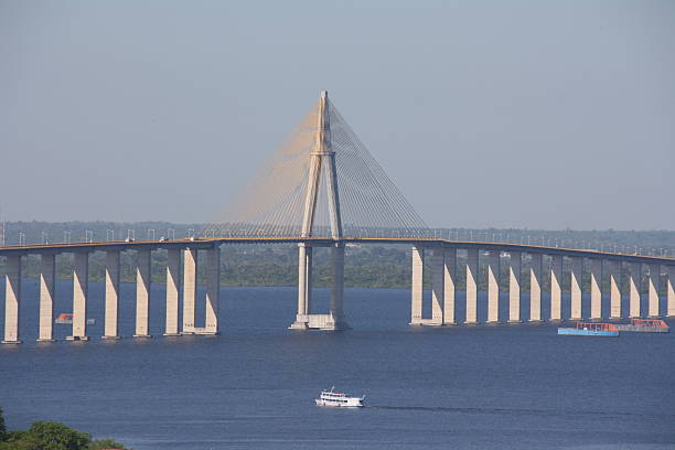 istock bridge over the amazon river in manaus, daytime, closeup 484198836