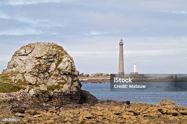 Two Lighthouses Stock Photo - Download Image Now - 2015, Atlantic Ocean, Bay of Water
