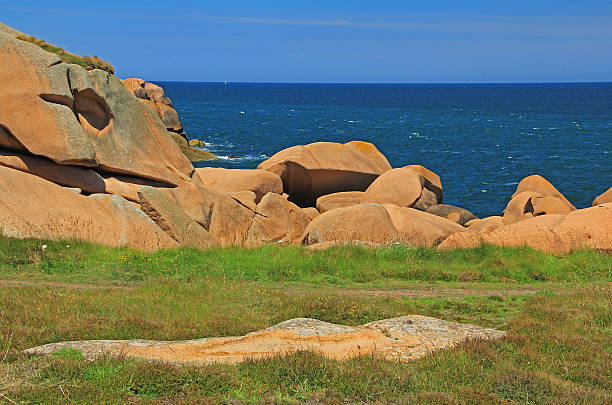 istock Pink Granite Coast, Brittany, France 484207608