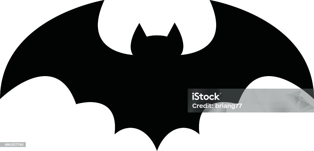 Bat - Vetor de Morcego royalty-free