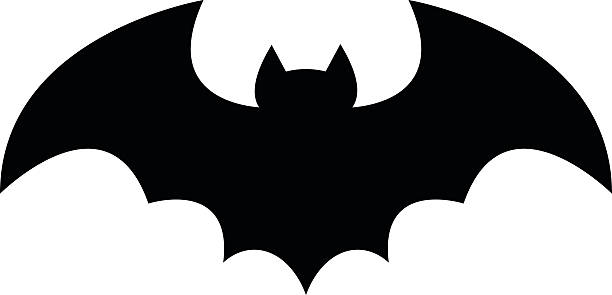 Beats A vector illustration of a flying bat gothic designs clip art stock illustrations