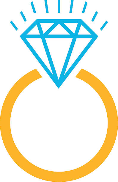 다이아몬드 - bijoutry stock illustrations