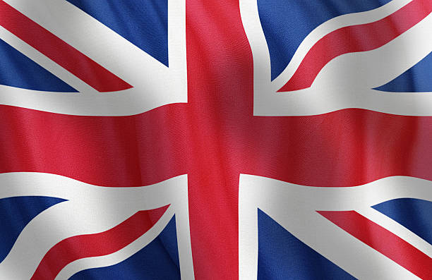 istock Waving National Flag of Great Britain 484221984