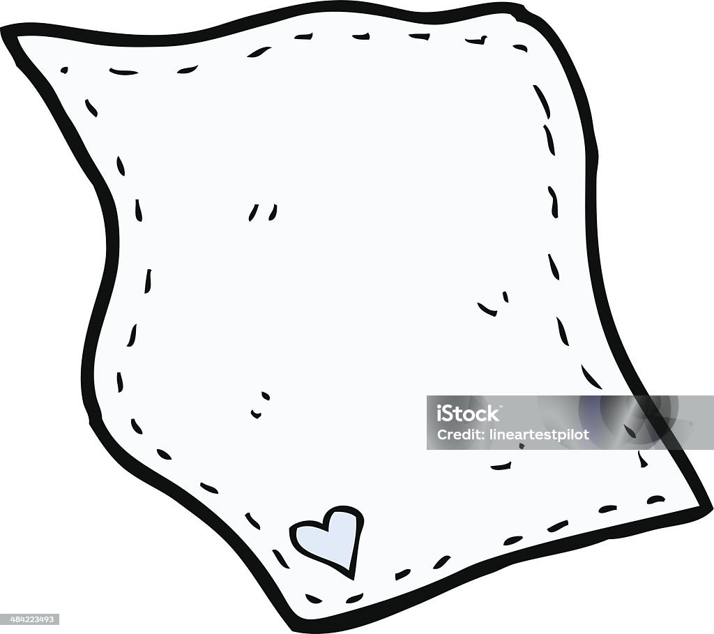 Cartoon Handkerchief Stock Illustration - Download Image Now - Assistance,  Cheerful, Clip Art - iStock