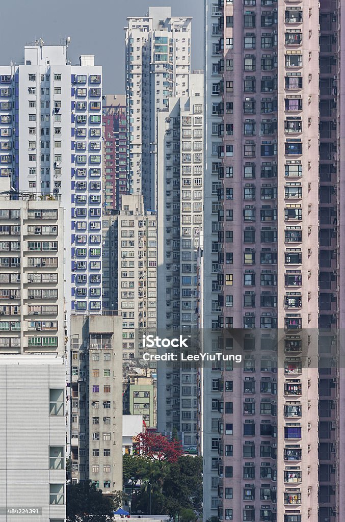 Hong Kong Cityscape - Lizenzfrei Architektur Stock-Foto