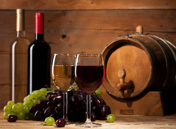 Abstract triangle mosaic background: Wine Cellar
