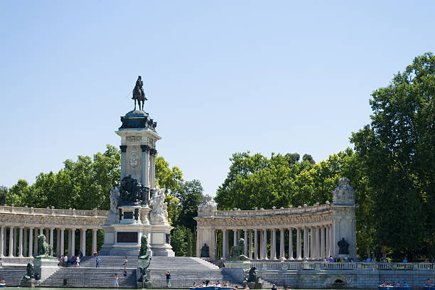 istock Columns at the Retiro park 484225684