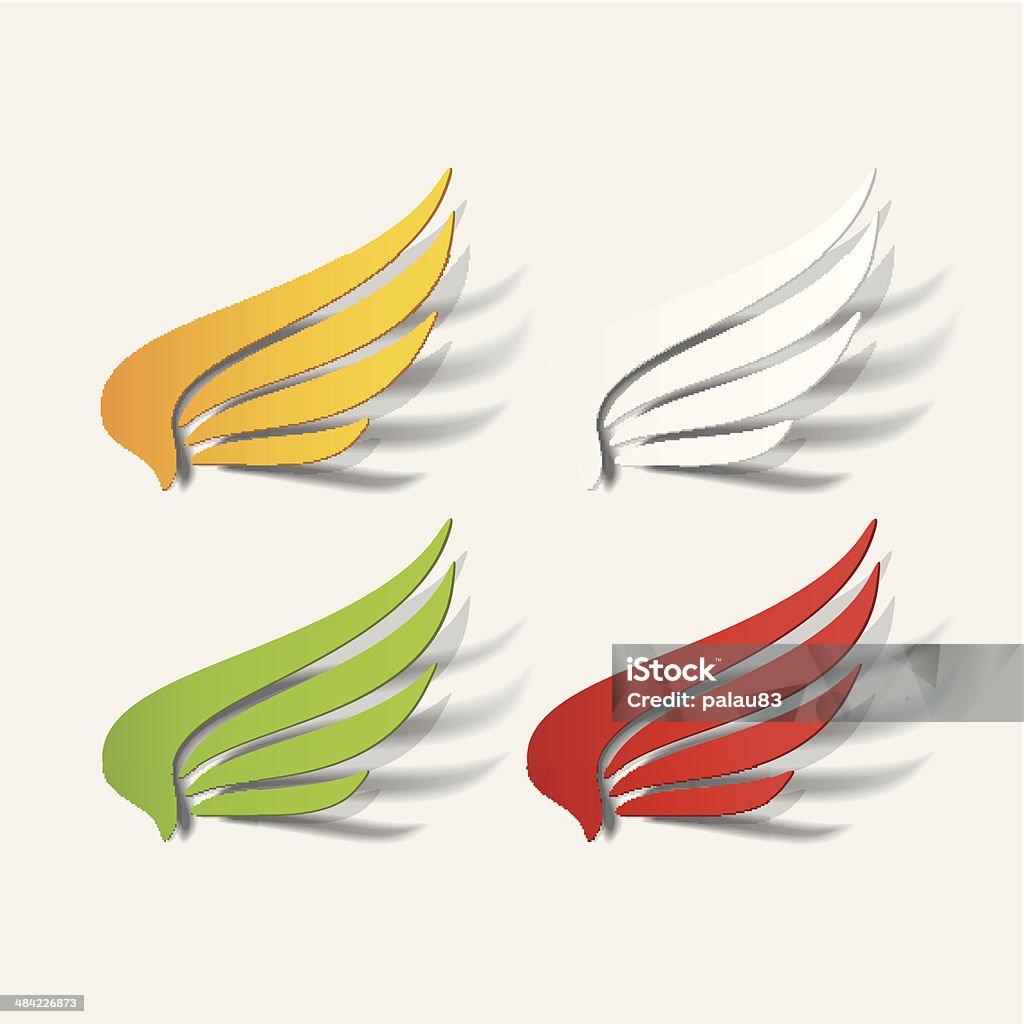 Three Element Wing Tree Realistic Design Element Wing Stock Illustration - Download Image Now ...
