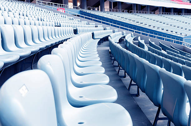 istock Rows of empty seats waiting for the audience 484227183