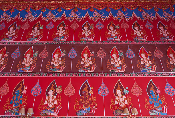 istock Traditional Thai style painting art 484228007