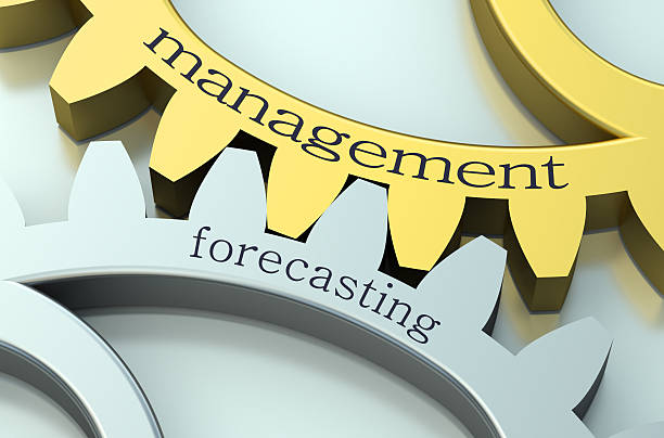 istock Management and Forecasting concept on the gearwheels 484252370