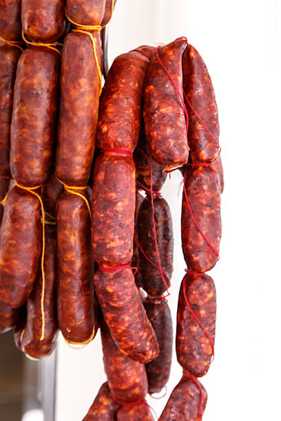 istock typical spanish sausage named Chorizo 484255716