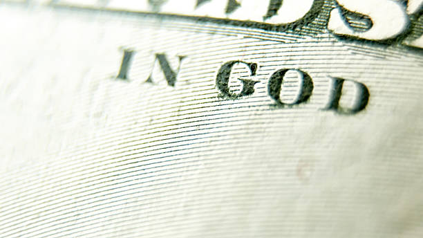 istock Macro close up of the US 100 dollar bill 484256348