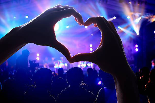 istock Crowd of Audience at concert 484259118