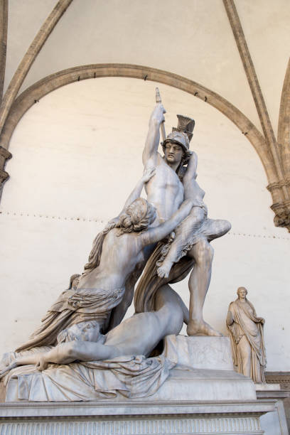 istock The Rape of Polyxena in Loggia dei Lanzi, Florence 484260712