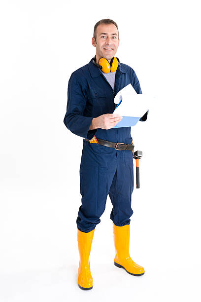 istock Full length portrait of an handsome Worker 484263727