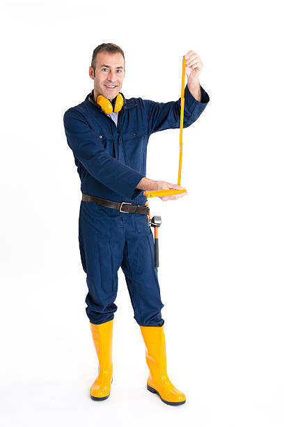 istock Full length portrait of an handsome Worker 484263821