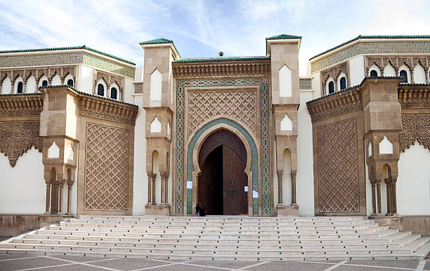 mesquita de agadir, marrocos - morocco marrakech moroccan culture casablanca imagens e fotografias de stock