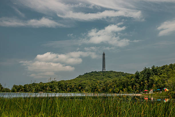 High Point Monument High Point highest point in New Jersey state park stock pictures, royalty-free photos & images