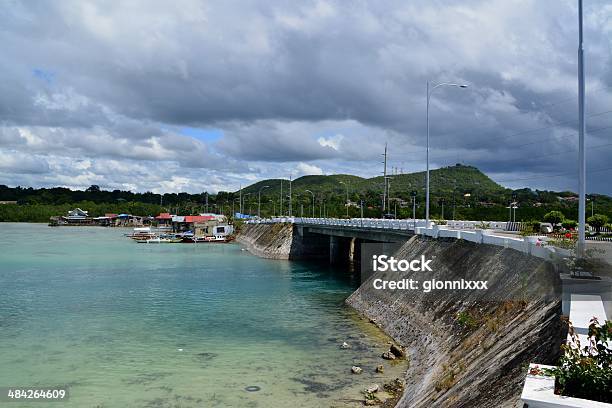 Borja Bridge On Tagbilaran Bay Bohol Philippines Stock Photo - Download Image Now - Adult, Adults Only, Bay of Water