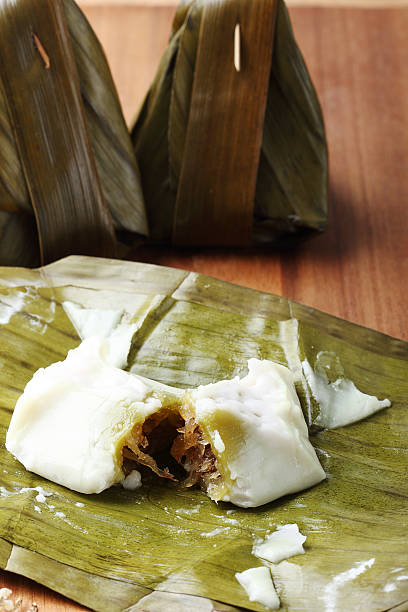istock Steamed Flour with Coconut Filling 484265862