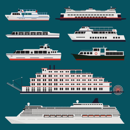 Passenger ships infographic