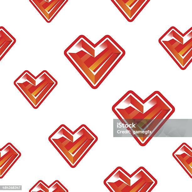 Heart Diamond Background Stock Illustration - Download Image Now - Amethyst, Backgrounds, Cartoon