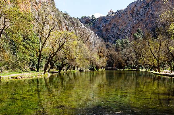istock Lake in the spring park. 484273102