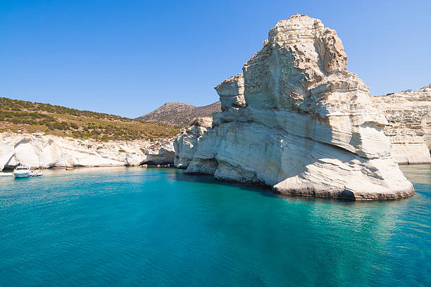 istock Kleftiko cliffs, Milos island, Cyclades, Greece 484283812