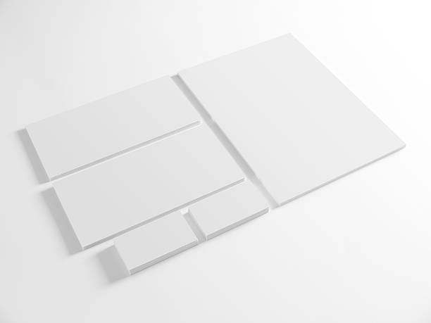 istock Blank template for branding identity on white background 484285024