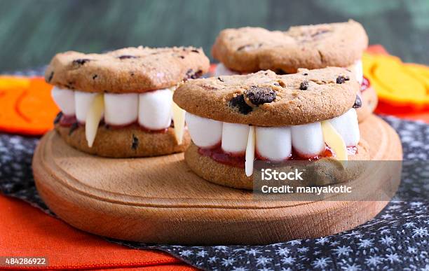 Draculaâs Dentures For Halloween Stock Photo - Download Image Now - Dentures, 2015, Cookie