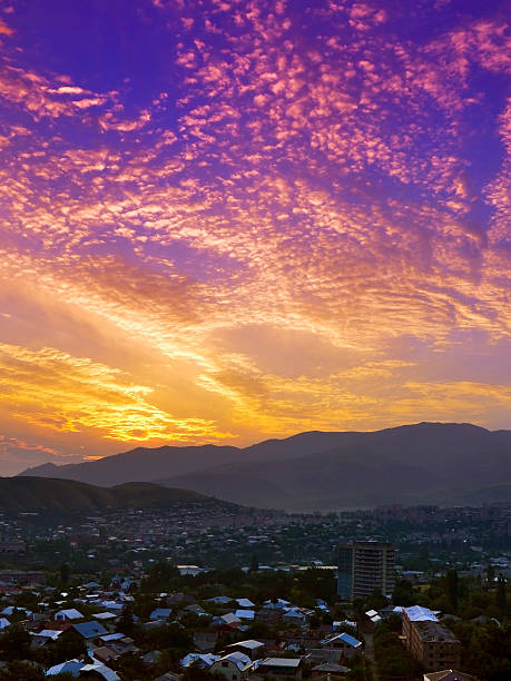istock morning city,Vanadzor 484287164