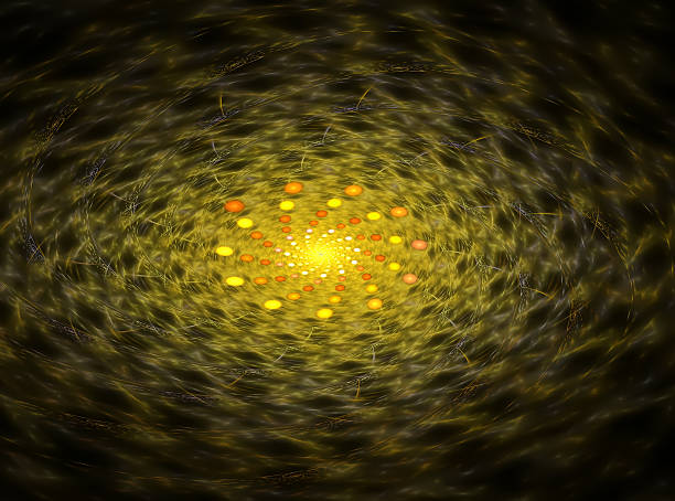 istock Abstract fractal spiral 484299414