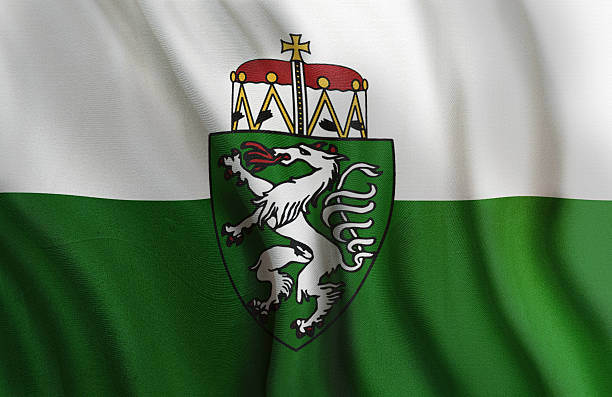 Federal State Flag of Styria Austria