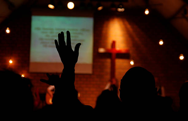 Praise event in a local Church Praise event in a local Church pentecost religious celebration photos stock pictures, royalty-free photos & images